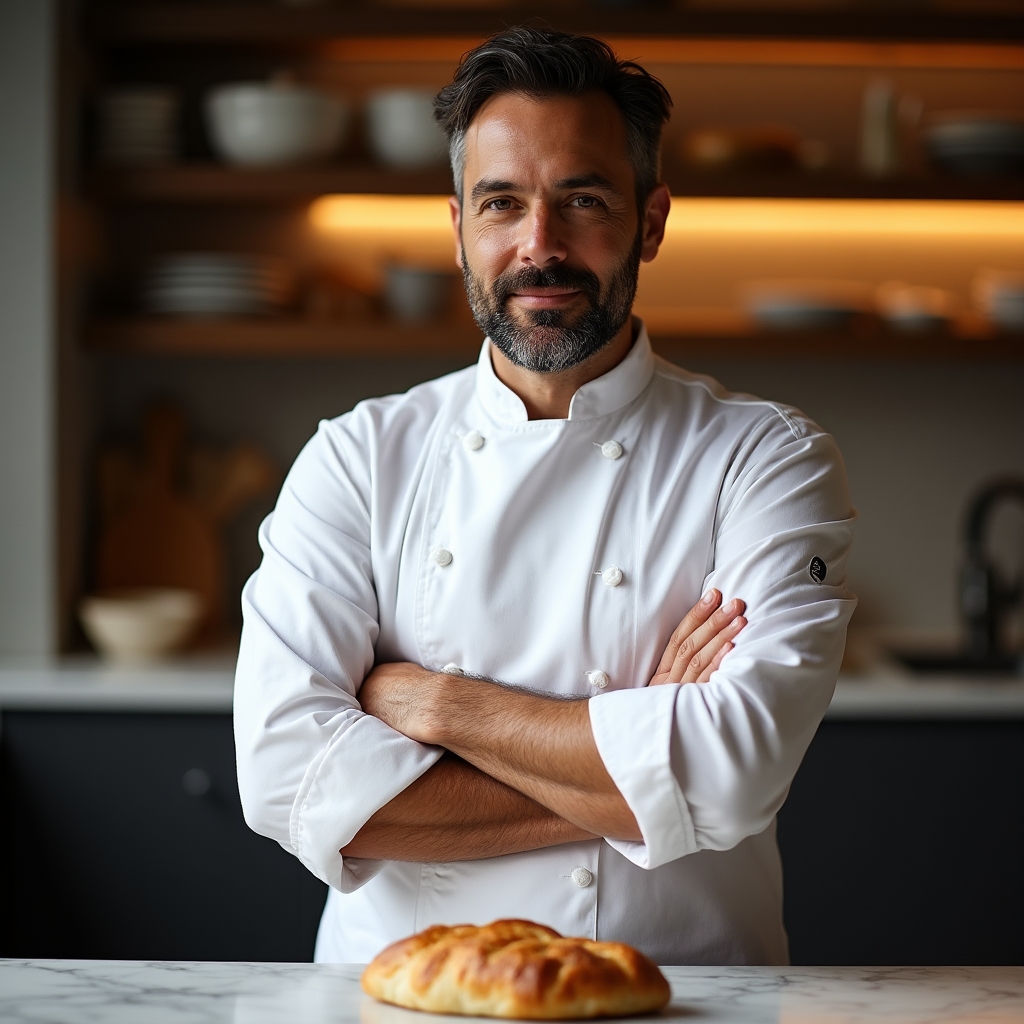 Ritratto di Luca Benedetti, docente di paste lievitate e sac-à-poche